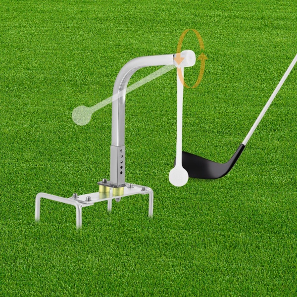 Entraîneur de swing de golf, entraîneur de swing et de course de golf portable pour la pratique du swing de golf