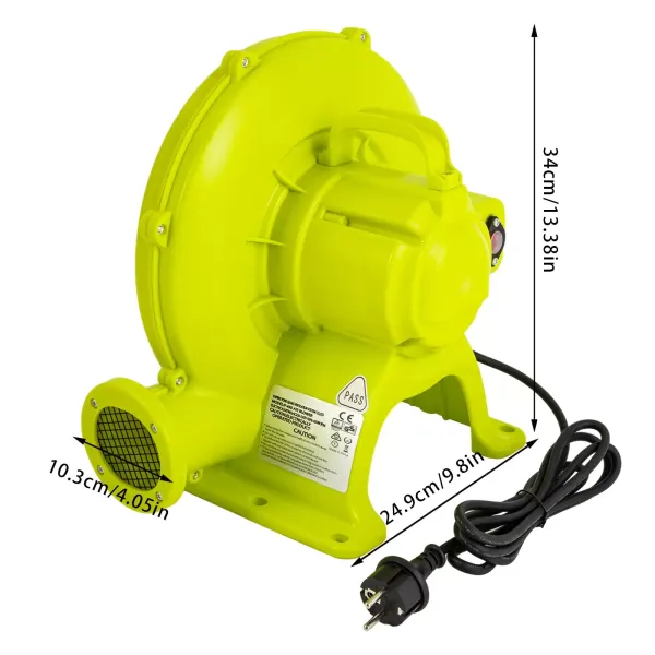 Souffleur d'air gonflable F450 pour châteaux gonflables, ventilateur de pompe à Air électrique Souffleur d'air gonflable F450 pour châteaux gonflables, ventilateur de pompe à Air électrique