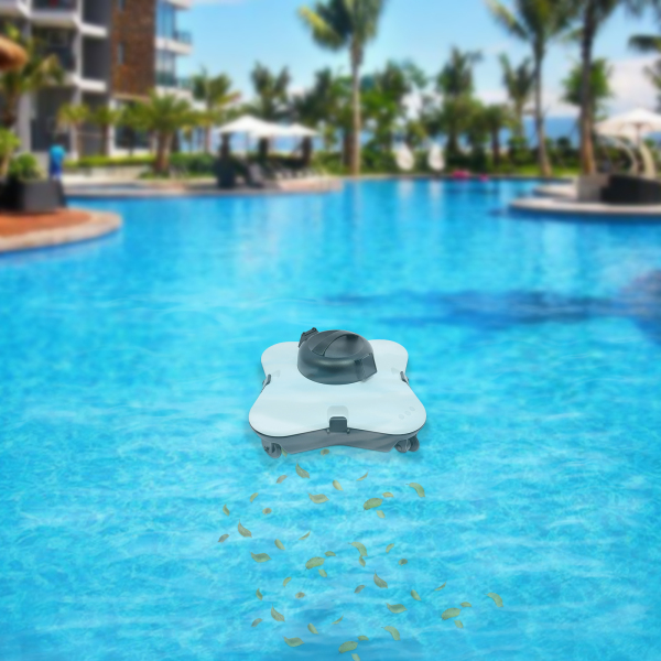 Nettoyeur de piscine automatique, machine de nettoyage de piscine sans fil