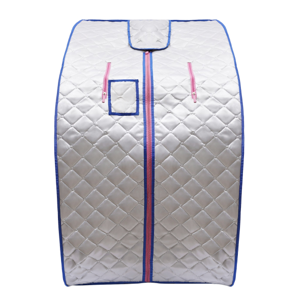 Chauffe-Sauna infrarouge Portable 750W, boîte de Sauna à vapeur pliable, chauffage sec pour Spa