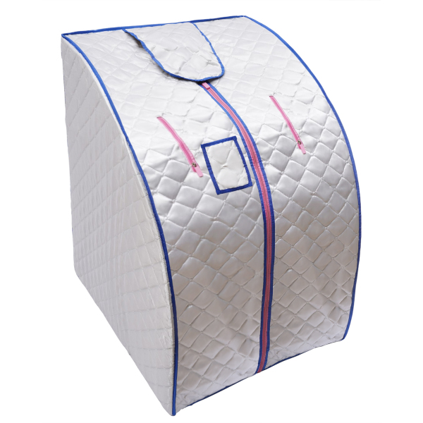 Chauffe-Sauna infrarouge Portable 750W, boîte de Sauna à vapeur pliable, chauffage sec pour Spa