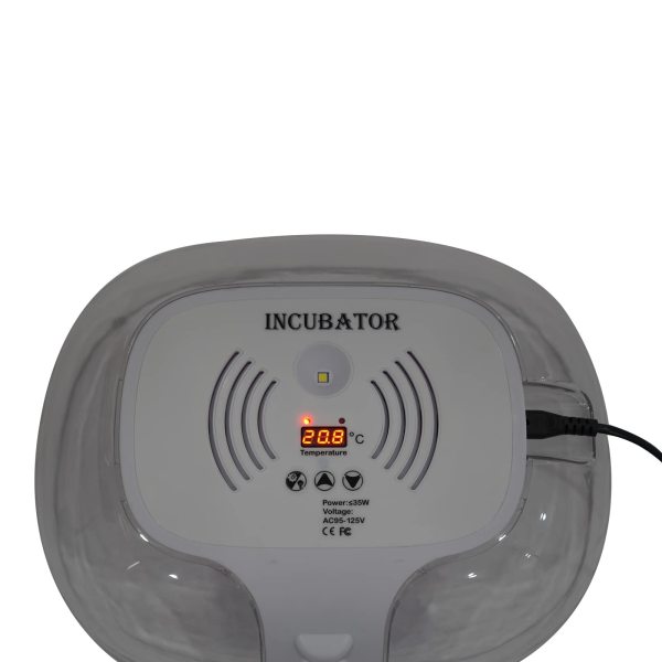 Incubateur Petit incubateur à 16 LED avec incubateur de poulet et incubateur d'œufs entièrement automatique