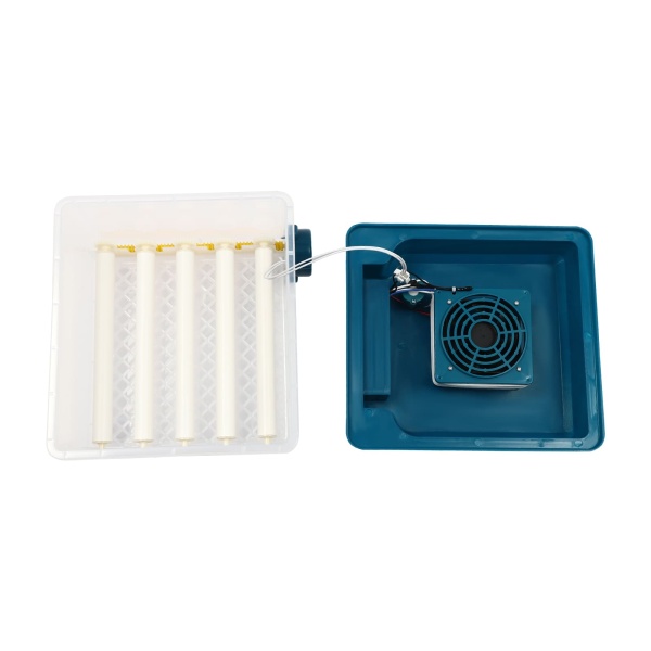Incubateur entièrement automatique 16 œufs - Double alimentation - Incubateur intelligent - Petit chauffe-eau automatique de régulation de la température