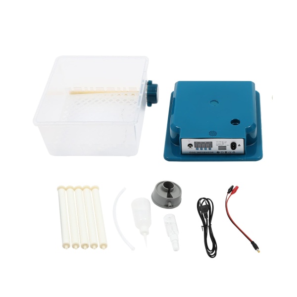 Incubateur entièrement automatique 16 œufs - Double alimentation - Incubateur intelligent - Petit chauffe-eau automatique de régulation de la température