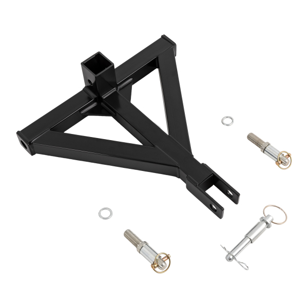Attelage de remorque 3 points, adaptateur pour barre de remorquage, attelage de remorque 3 points avec récepteur 2" Attelage de remorque 3 points, adaptateur pour barre de remorquage, attelage de remorque 3 points avec récepteur 2"