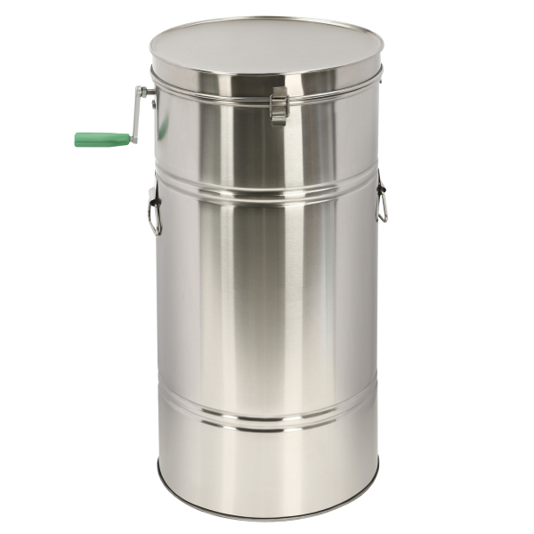 Centrifugeuse manuelle à miel, 2 tasses, extracteur de miel en acier inoxydable, deux cadres à bride pour le miel Centrifugeuse manuelle à miel, 2 tasses, extracteur de miel en acier inoxydable, deux cadres à bride pour le miel