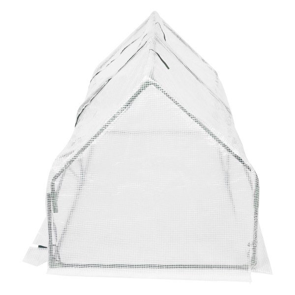 1,8 x 0,9 x 0,9 m Petite serre pour balcon, serre à tomates avec fenêtres enroulables