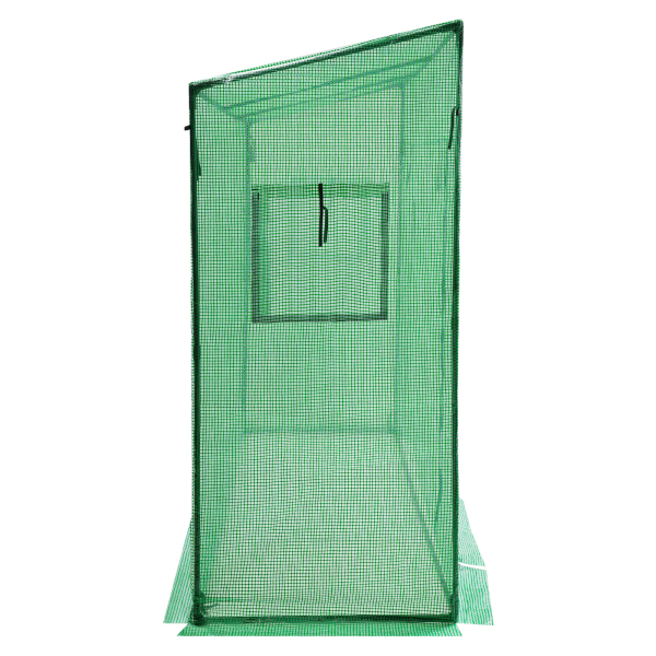Serre à plantes 200 x 77 x 170 cm, kit de serre avec fenêtre, serre pour extérieur - Vert Serre à plantes 200 x 77 x 170 cm, kit de serre avec fenêtre, serre pour extérieur - Vert