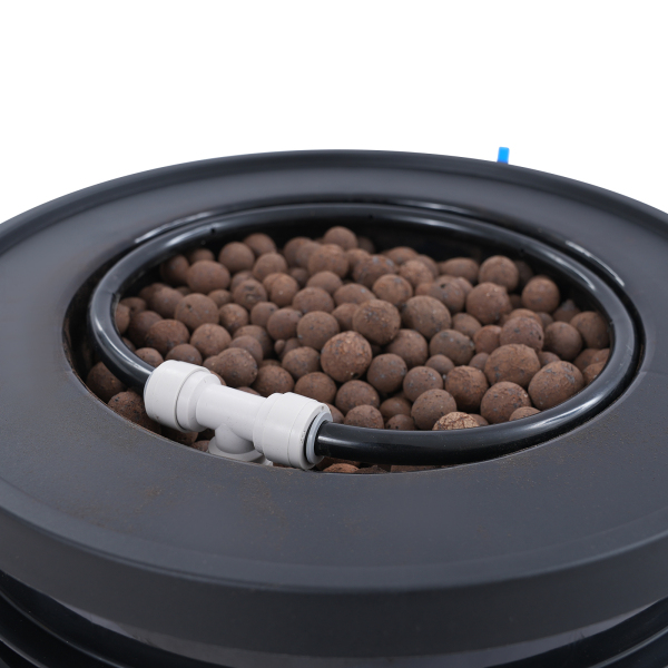 Système de culture hydroponique 2 pièces, 19 litres, avec pompe à air, mécanisme de culture en eau profonde