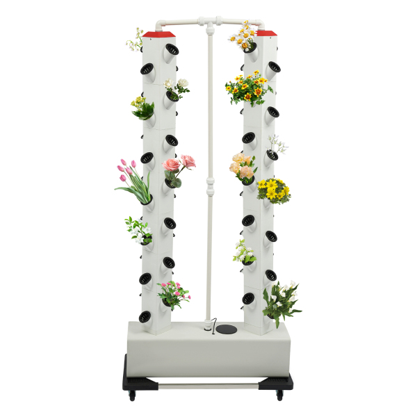 Kit de culture hydroponique vertical Kit de culture hydroponique Kit de germination pour jardinière verticale 31,5 x 7,87 x 64,96 Base blanche Kit de culture hydroponique vertical Kit de culture hydroponique Kit de germination pour jardinière verticale 31,5 x 7,87 x 64,96 Base blanche