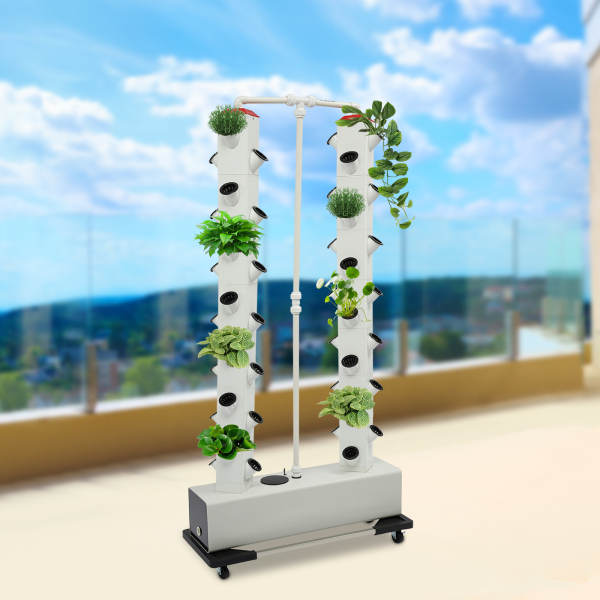 Kit de culture hydroponique vertical Kit de culture hydroponique Kit de germination pour jardinière verticale 31,5 x 7,87 x 64,96 Base blanche Kit de culture hydroponique vertical Kit de culture hydroponique Kit de germination pour jardinière verticale 31,5 x 7,87 x 64,96 Base blanche