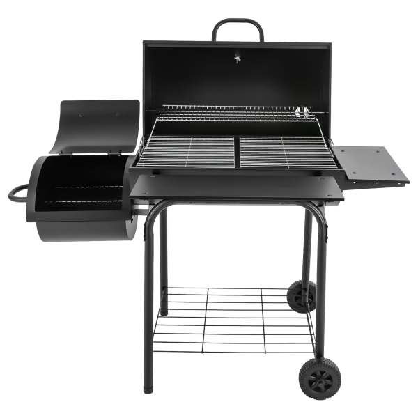 Barbecue au charbon de bois, Barbecue au charbon de bois pour l'extérieur, Barbecue au charbon de bois noir