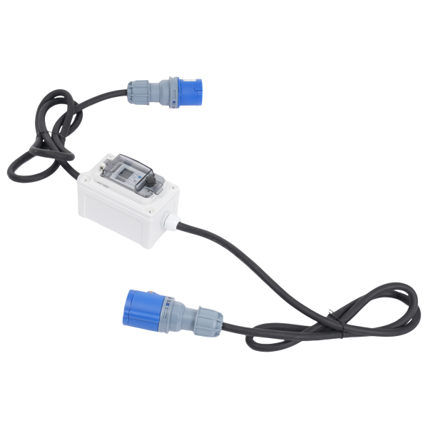 Compteur d'électricité numérique mobile 16 A HRDQ-02 H07RN-F 3 x 2,5 mm², compteur d'électricité LED numérique portable, compteur d'affichage LED numérique Compteur d'électricité numérique mobile 16 A HRDQ-02 H07RN-F 3 x 2,5 mm², compteur d'électricité LED numérique portable, compteur d'affichage LED numérique