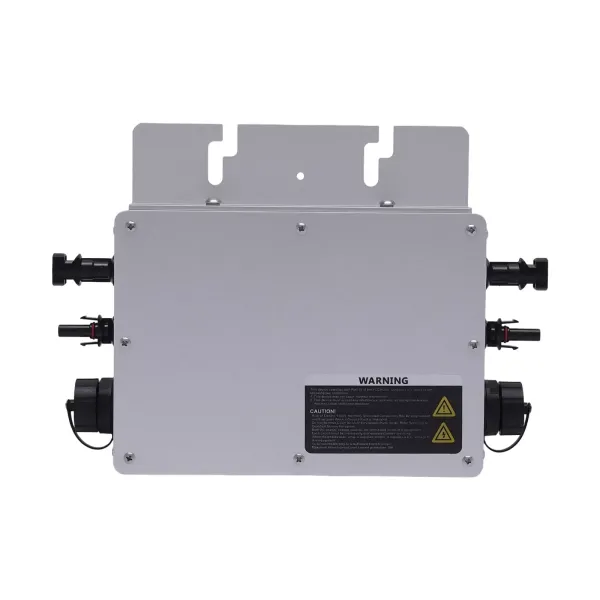 Onduleur solaire Micro Grid Tie 600 W IP65 étanche Micro onduleur Identification automatique DC vers AC pour panneau solaire avec écran LCD Onduleur solaire Micro Grid Tie 600 W IP65 étanche Micro onduleur Identification automatique DC vers AC pour panneau solaire avec écran LCD