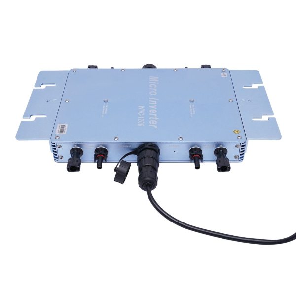 Micro onduleur solaire 1200 W - Micro onduleur automatique - Identif solaire - MPPT DC20-50 V - IP65