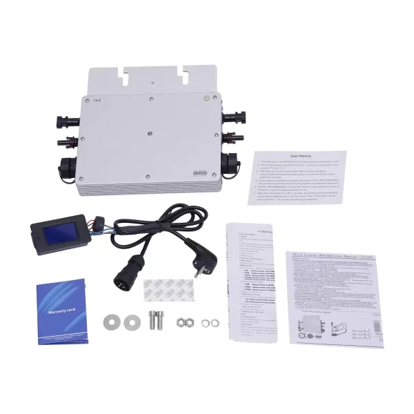 700 W Onduleur solaire Grid Tie Contrôleur Micro Onduleur solaire Grid Tie Micro Inverter étanche IP65 220 V Micro Onduleur