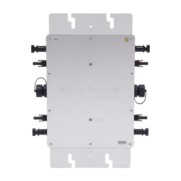 Micro onduleur solaire 1200 W - Micro onduleur automatique - Identif solaire - MPPT DC20-50 V - IP65 Micro onduleur solaire 1200 W - Micro onduleur automatique - Identif solaire - MPPT DC20-50 V - IP65