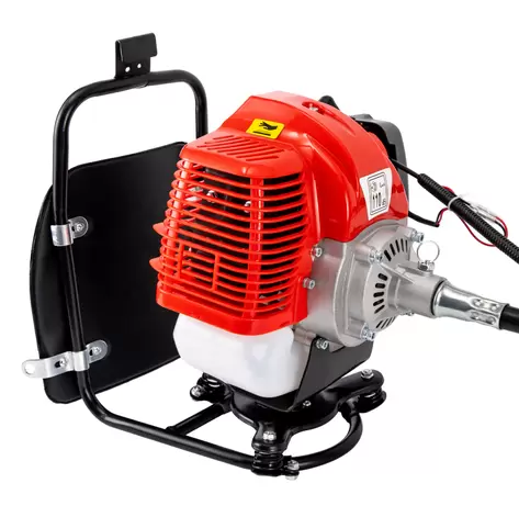 Benzinegrasmaaier 4 in 1 multitool 52 CC Professionele riem inclusief verlengstuk Combigereedschap Heggenschaar Combisysteem 2-takt grasmaaier