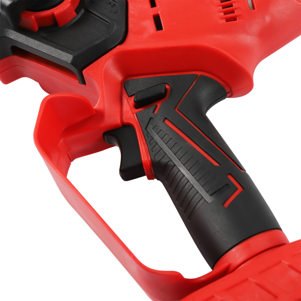 Tronçonneuse portative électrique compacte à une main, alimentée par batterie rechargeable, pour la taille des arbres et l'élagage des branches, coupe du bois