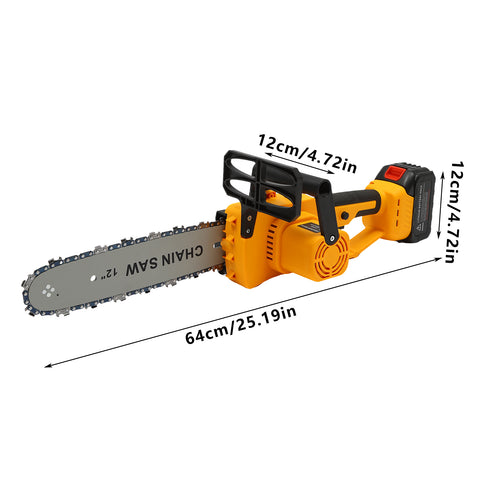 Tronçonneuse sans fil 12" 21 V-2 avec batterie et chargeur Kit léger portatif