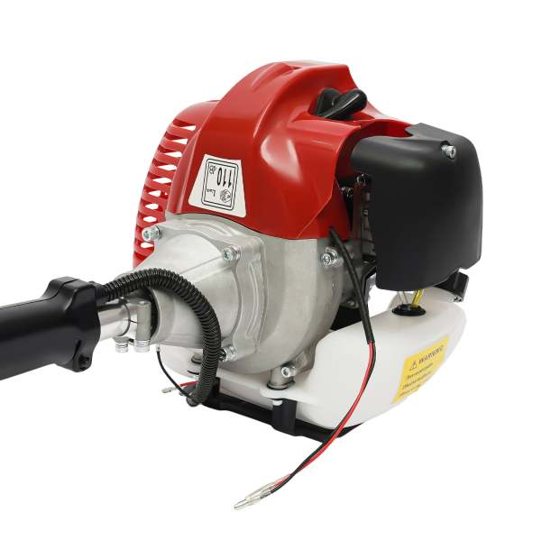 Taille-haie multifonctionnelle à essence 2 temps avec lame à gaz, Scie à essence 43cc pour arbres, arbustes, branches