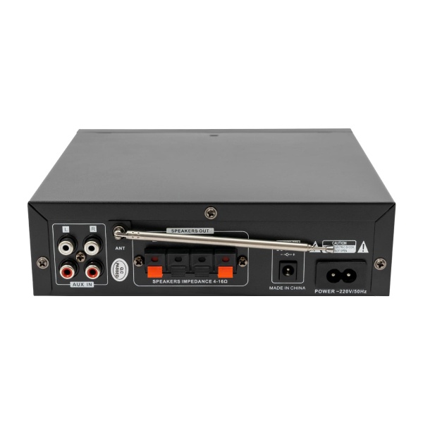 Amplificateur HiFi stéréo - Bluetooth numérique - Amplificateur audio FM - 12 V / 220 V - 2 CH - Amplificateur Bluetooth intégré