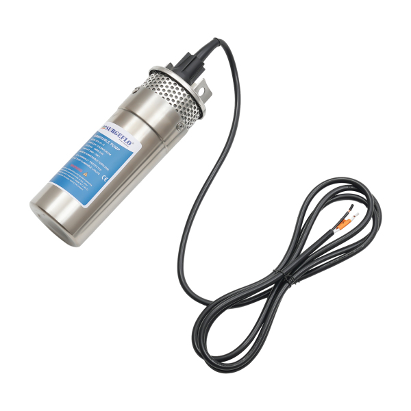Pompe de puits profond 120 W 12 L/min Pompe submersible Max. 30 m, pompe à sable IP64
