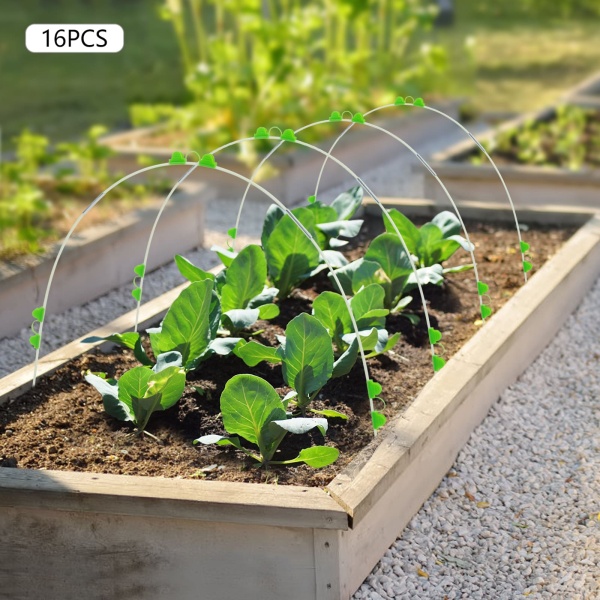 Kit de filet de jardin en forme de cerceau de serre, cerceaux de jardin pour tunnel de culture à faire soi-même, ensembles de tunnels de culture en forme de cerceau de serre Kit de filet de jardin en forme de cerceau de serre, cerceaux de jardin pour tunnel de culture à faire soi-même, ensembles de tunnels de culture en forme de cerceau de serre