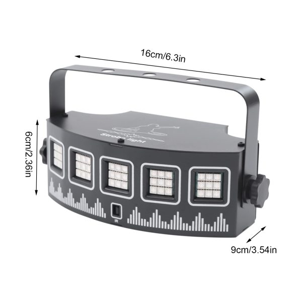 10 W LED lumière de scène disco lumière spot avec télécommande projecteur pour fête, bar, anniversaire