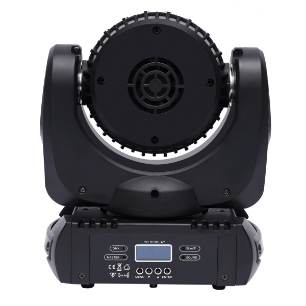 Faisceau à tête mobile 36x3W RGBW LED, lumière de lavage de scène Disco DJ, éclairage à effet de canal DMX