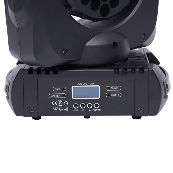 Faisceau à tête mobile 36x3W RGBW LED, lumière de lavage de scène Disco DJ, éclairage à effet de canal DMX