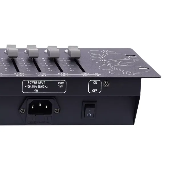 Contrôleur DMX, console DMX, programme de contrôleur d'éclairage de scène DMX Premium, console d'éclairage facile