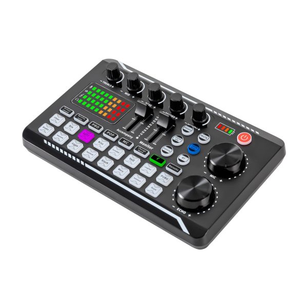Kit de microphone de podcast, microphone en streaming, microphone à condensateur USB, mixeur audio avec carte son, pour live, streaming