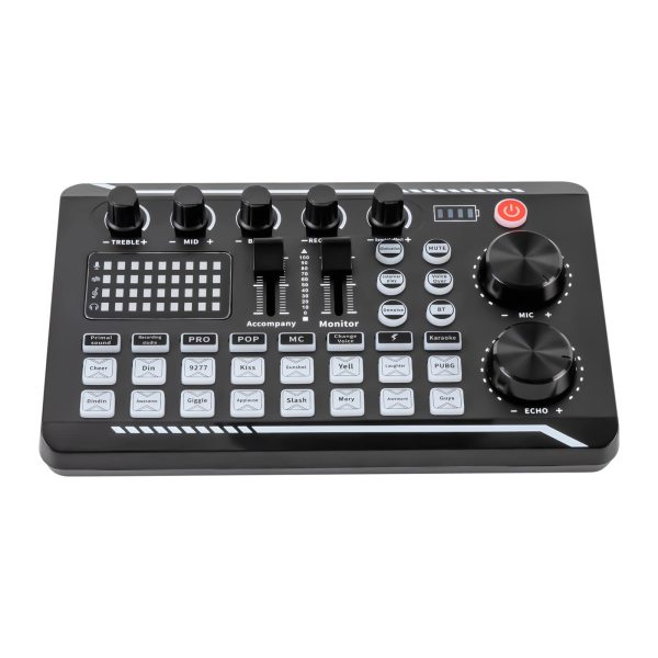 Kit de microphone de podcast, microphone en streaming, microphone à condensateur USB, mixeur audio avec carte son, pour live, streaming