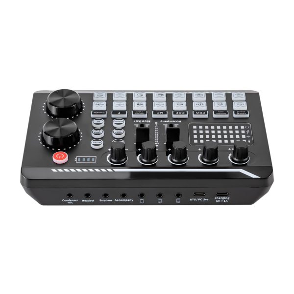 Kit de microphone de podcast, microphone en streaming, microphone à condensateur USB, mixeur audio avec carte son, pour live, streaming