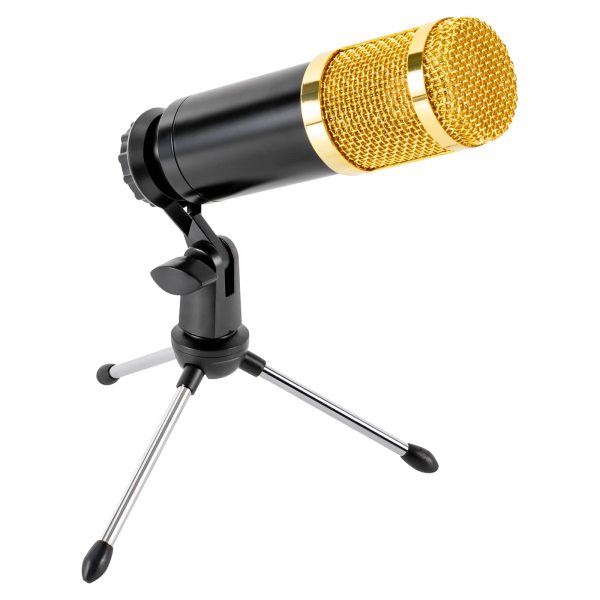 Kit de microphone de podcast, microphone en streaming, microphone à condensateur USB, mixeur audio avec carte son, pour live, streaming