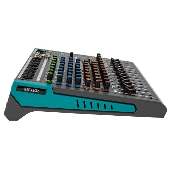 Mélangeur audio professionnel, mélangeur audio 8 canaux