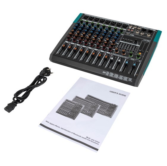 Mélangeur audio professionnel, mélangeur audio 8 canaux