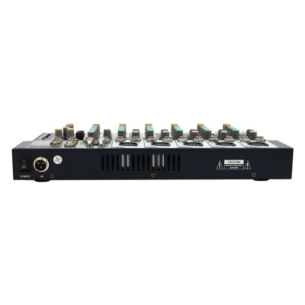 Mélangeur de son professionnel à 7 canaux, mélangeur Audio, Console de son à 7 canaux