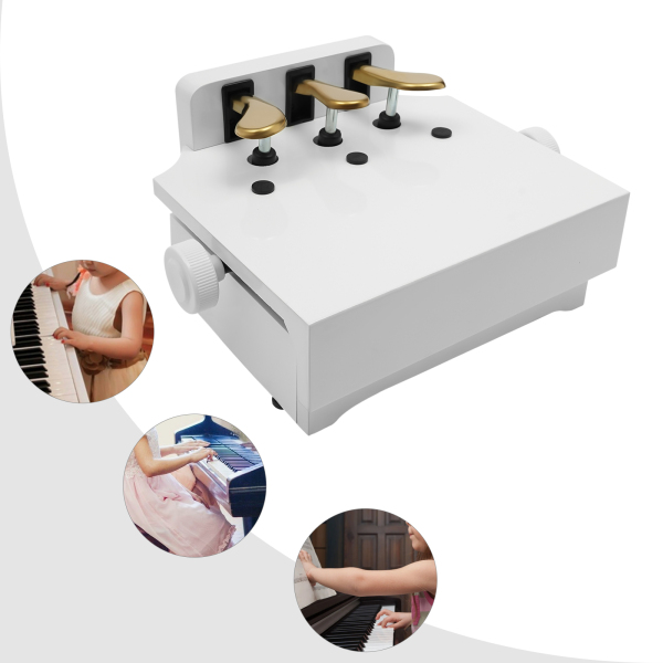 Banc d'extension de pédale de piano Extension de pédale de piano Accessoire d'aide à l'enseignement du piano pour enfants utilisé pour la classe d'intérêt de la salle de pratique de l'école à domicile