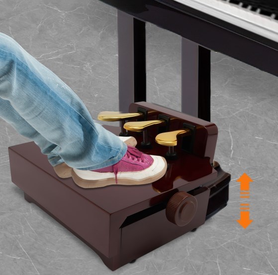 Extension de pédale de piano, pour enfants et étudiants âgés de 4 à 12 ans