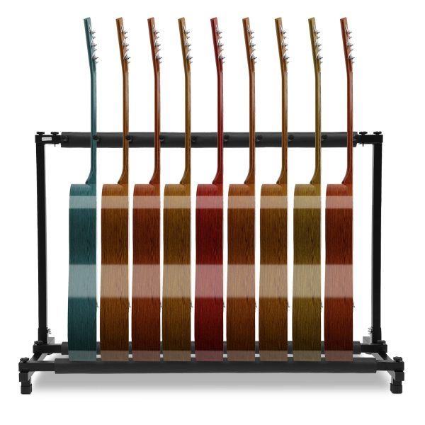 Support de guitare universel 9 positions pliable avec rembourrage et manchon éponge pour guitare, acoustique, basse, guitare western