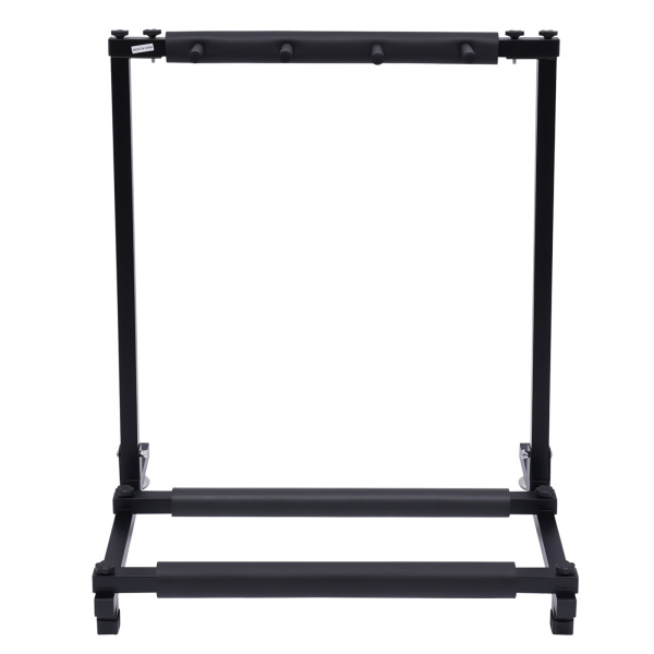 Support de guitare pliable en 3, Support multi-guitare, Design détachable, 62,5*47*73 cm, Noir
