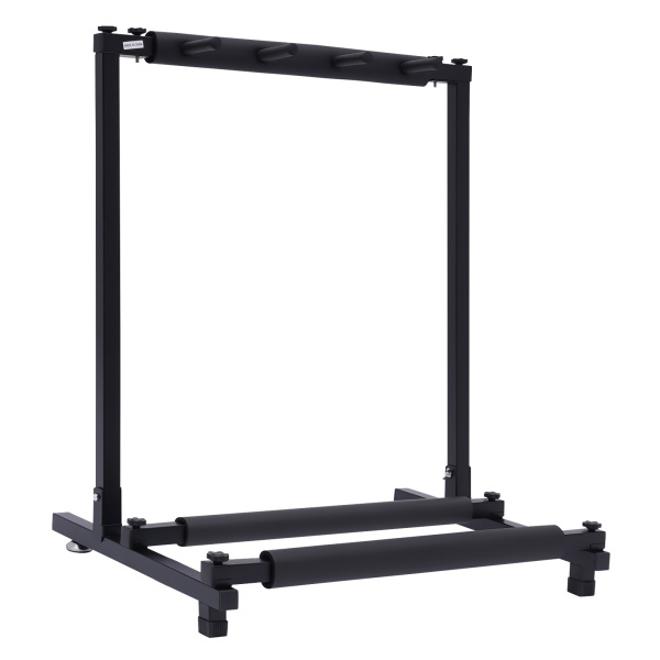Support de guitare pliable en 3, Support multi-guitare, Design détachable, 62,5*47*73 cm, Noir