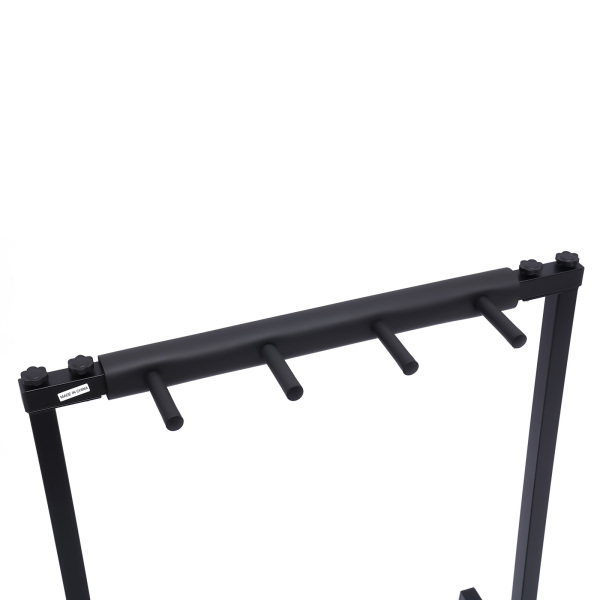 Support de guitare pliable en 3, Support multi-guitare, Design détachable, 62,5*47*73 cm, Noir