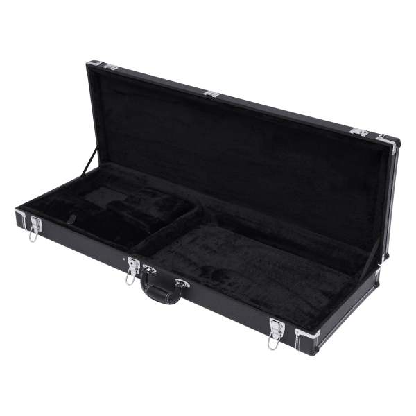 Valise de Guitare électrique Rigide Portable rectangulaire en Bois résistant aux intempéries pour la Plupart des Guitares électriques