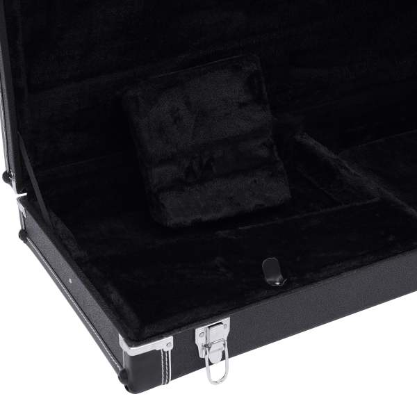 Valise de Guitare électrique Rigide Portable rectangulaire en Bois résistant aux intempéries pour la Plupart des Guitares électriques