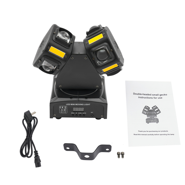 8 LED-Moving-Head-Licht, Moving-Head-DJ-Licht für Partys, Konzerte, Festivals und Bühnenbeleuchtung 8 LED-Moving-Head-Licht, Moving-Head-DJ-Licht für Partys, Konzerte, Festivals und Bühnenbeleuchtung