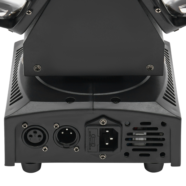Projecteur lyre à 8 LED pour DJ, éclairage de scène, pour fêtes, concerts, festivals