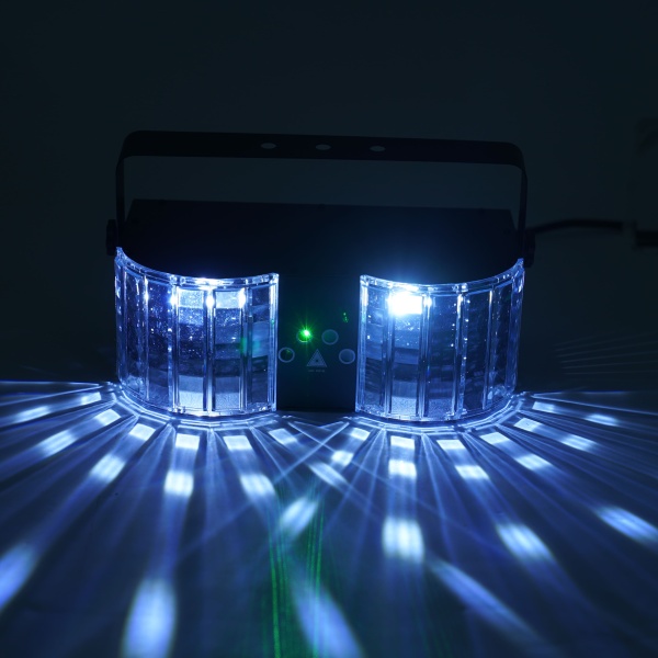 Lumières de projecteur à faisceau mixte compatibles pour, DJ Lights Sound Party Disco Lights avec télécommande, la danse à la maison